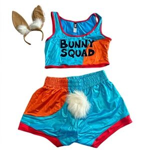 Lola Bunny Space Jam - Tune Squad - Bunny Squad Halloween Costume Small/Medium